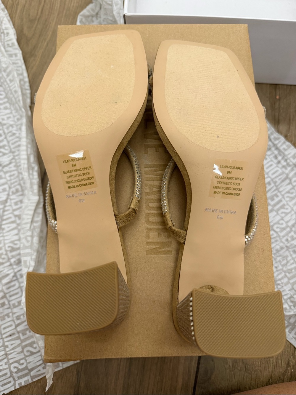 Steve Madden Rhinestone heels - Picture 5 of 8